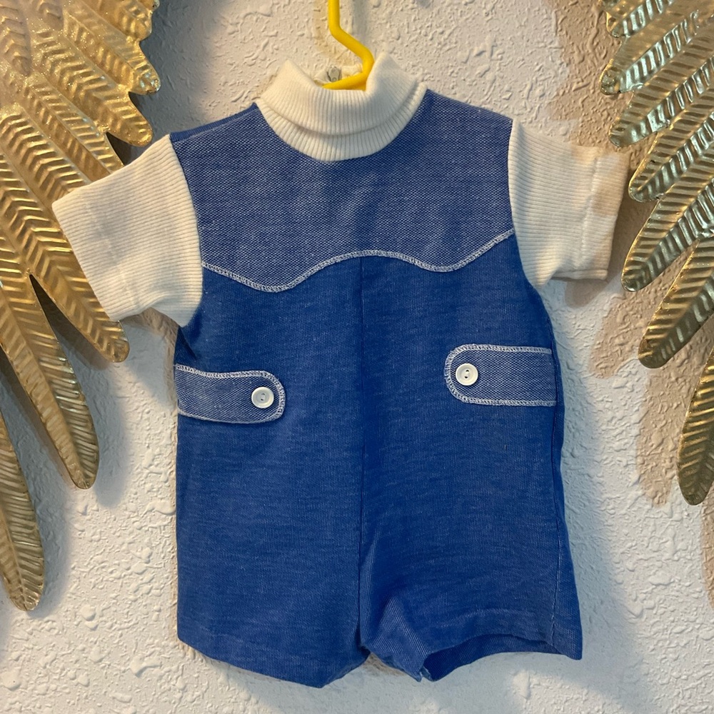 Vintage carters boys one piece romper 18 months